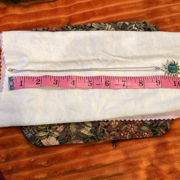 Sterling Silver Sun Necklace - Picture 3 of 3